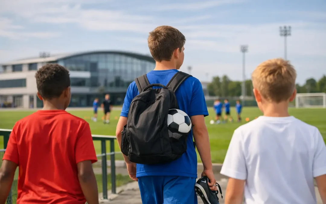 Academy pathway for young footballers