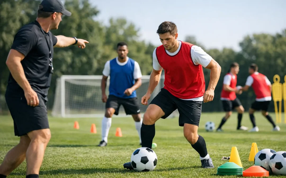 8 Football Coaching Drills for Midfielders